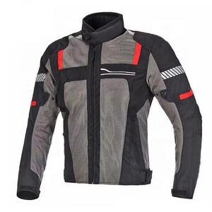 Vestes de moto en polyester Vestes de moto imperméables légères pour hommes Meilleures vestes de moto ignifuges d'été - Product Image 5