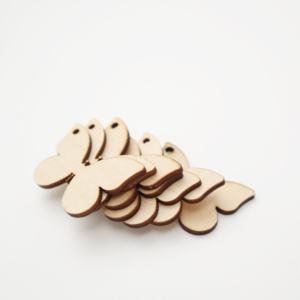 Technique polie de jouets décoratifs papillon en bois pour bébé, exclusivité créative - Product Image 4