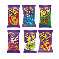 Le plus vendu des snacks Takis Hot Chili 90gr en vrac snacks exotiques en gros au meilleur prix
