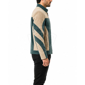 Genuine <b>Suede</b> <b>Leather</b> <b>Jacket</b> For Men Designed With Premium Craftsmanship Smooth Texture Functional Details And Casual Comfort - Product Image 6