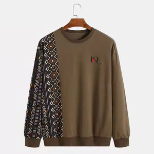 เสื้อสเวตเชิ้ตผู้ชายลำลองแบบสั่งทำพิเศษ ขายดี ผ้าฝ้าย 100% ลายเรียบ ระบายอากาศได้ดี คุณภาพสูง ผลิตในปากีสถาน - Product Image 1