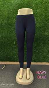 Mallas hasta el tobillo de algodón pesado, mallas de moda para mujer (tamaño libre) - Product Image 2