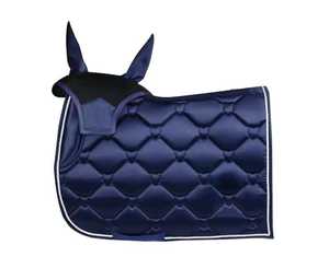 Stardust Productos ecuestres Manta de sillín de caballo de alta calidad Crochet Ear Bonnet Horse Polo Wraps - Product Image 5