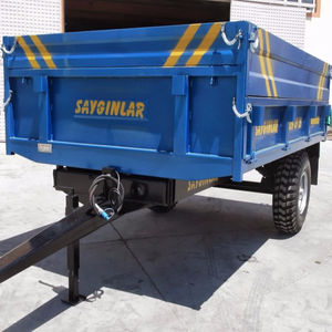 Remolque de carro volquete de Rancho de granja de acero resistente con motor y engranaje Garantía de 4 años de alta productividad - Product Image 6