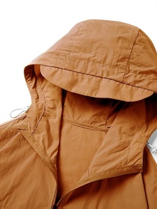 Chaqueta Impermeable con Capucha para Hombre, Cortavientos de Forro Polar para Senderismo y Camping, Abrigo de Invierno Cortavientos con Cremallera, Poliéster, Corte Regular - Product Image 3