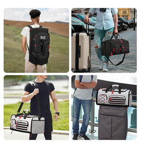 Bolsas de lona transpirables para entrenamiento, gimnasio, lucha libre, bolsa de lona para ropa sudorosa y equipo, nadadores activos - Product Image 6