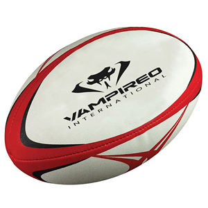 Matériau d'origine de haute qualité Match Ball Rugby Ball Pelota de ruqby profesional VAMPIREO INTL Original Sialkot Pakistan Marque - Product Image 1