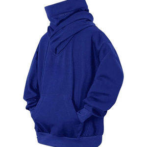 2025 hommes décontracté couleur unie à capuche hiver sweats coton de qualité supérieure avec poche supérieure uni teint Couple à capuche pour homme - Product Image 6