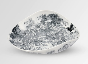 Tazón para servir comida de resina epoxi de nueva forma con fabricante de servidores Tazón para servir de resina pulida a mano de último diseño de la India - Product Image 4