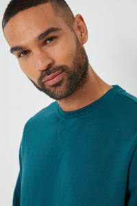 Nouvelle arrivée de haute qualité basique surdimensionné col rond hommes sweat personnalisé coton mélangé sweat au prix d'usine - Product Image 5