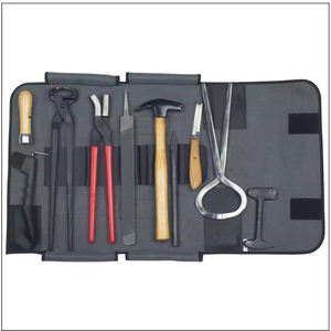 Kit completo de herradores, herramientas profesionales para herradores, kit de herramientas de aseo para pezuñas - Product Image 4