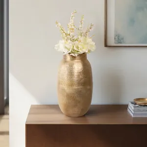 Premium Iron Coastal Design Eco-Friendly Tabletop <b>Flower</b> Vase for Home Decoration Christmas <b>Display</b> - Product Image 2