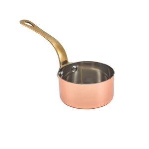 Ensemble de casseroles en cuivre pour cuisine tout-en-un, chaîne hôtelière et restaurant, ensembles de mini ustensiles de cuisine en acier inoxydable, casserole en cuivre - Product Image 4