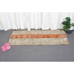 Tapis en Laine Surdimensionné de Style Classique Turc Vintage 17X45 Pieds, Beige, Orange, Patchwork, Casse-tête Design, Tapis de Salon en Latex - Product Image 4