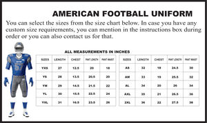 Camisetas de fútbol americano de diseño Premium Uniforme de fútbol americano sublimado vintage Uniforme de fútbol americano de alta calidad - Product Image 4