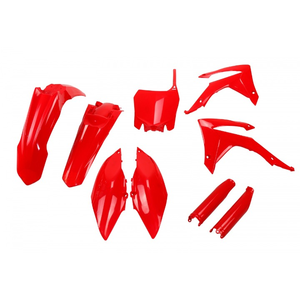 2013-2016 para Honda CRF 450R Kit de carenado de motocicleta de plástico completo rojo - Product Image 1