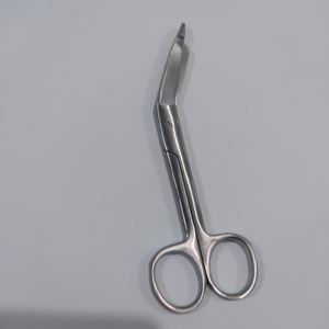 Ciseaux de coupe de pansement Finition Ciseaux de salle d'opération chirurgicale polonaise Ciseaux d'opération infirmière et chirurgicale - Product Image 1