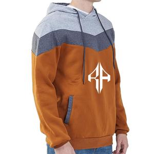 เสื้อฮู้ดแบบสวมหัวของผู้ชายผ้าคอตตอนพิมพ์ลายซิลค์สกรีน100% วัสดุผ้าฝ้ายพรีเมียมโลโก้ตามสั่ง - Product Image 1