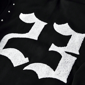 <b>Rhinestone</b> Hoodies Unisex Loose Fit <b>Hoodie</b> & Flare Bottom Pants Mens All Over Gem Stones 100% Cotton Thick Hoodies OEM - Product Image 3