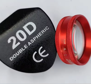 VERRE ASPHERIQUE DOUBLE NOIR 20D COULEUR NOIR UNIQUE AVEC LENTILLE OPHTALMIQUE BOÎTE ...... - Product Image 3