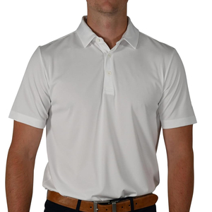 Polo à manches courtes et à séchage rapide pour hommes, coupe ajustée, prix d'usine, bas quantité minimale de commande, tissu tricoté, imprimé, vêtements de sport privés - Product Image 5