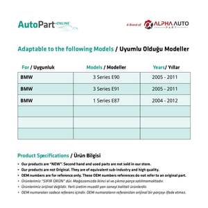 Clip de reparación del elevalunas trasero para BMW Serie 3 E90, E91-Derecho - Product Image 2