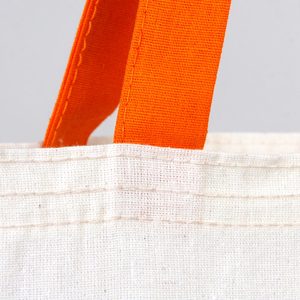 Sac fourre-tout en toile de coton personnalisable pour usage quotidien, emballage de marque, activité promotionnelle, sac cadeau - Product Image 6