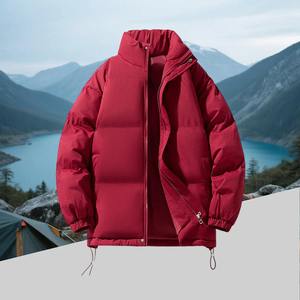 Venta al por mayor chaqueta acolchada con logotipo personalizado | Ropa de calle de invierno acolchada cálida y cómoda ropa de abrigo de moda para hombres y mujeres - Product Image 5