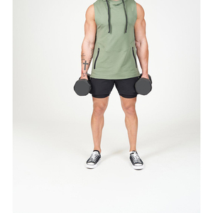 Sweat-shirt à capuche sans manches Air Flex Gym pour homme, tenue décontractée, pulls à capuche personnalisés - Product Image 5