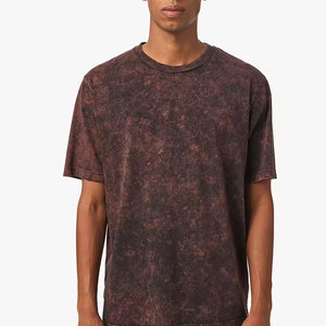 Ropa de calle informal de fabricante para hombre, Camiseta de algodón 100%, transpirable, suave, de gran tamaño, ligero, sólido, 200 gramos - Product Image 6