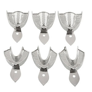 <b>Dental</b> Impression Trays Perforated | Stainless Steel <b>Dental</b> <b>Equipment</b> & Instruments | Oral Care Products - Product Image 3
