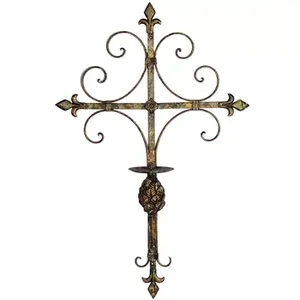 Metal <b>candle</b> holder for Wedding Decoration <b>Candle</b> Stick New design <b>Crystal</b> Votive <b>Candle</b> stand For Home Decoration - Product Image 5