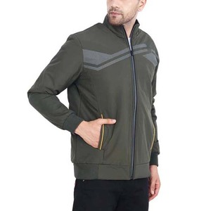 Nueva Chaqueta Bomber de Invierno para Hombre 2026 al por Mayor, Transpirable con Cremallera, Mangas Regulares, Estilo Urbano, Chaquetas de Poliéster OEM - Product Image 2