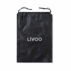 Masseur électrique portable noir Livoo pour le corps, la tête, le cou, les jambes, massage par vibration profonde des tissus, fonctions de massage par percussion, chaleur - Product Image 1