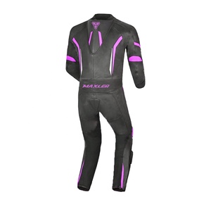 Chaqueta de Motociclismo Deportiva para Hombre, de Cuero, con Protección CE, Reflectante, Impermeable, de Manga Larga, Resistente al Viento, para Todas las Estaciones - Product Image 2