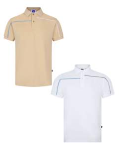 Polos De Hombre coupe confortable haute solidité des couleurs Polyester Spandex polos personnalisés uniformes vêtements en ligne fabricant - Product Image 1