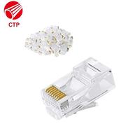 Connecteur Ethernet RJ45 Cat6 en PVC de haute qualité, marque Superlink/OEM, prise modulaire UTP pour câble réseau, OEM disponible