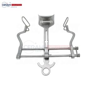 Rétracteur manuel en acier inoxydable Balfour modèle CDSK-060, classe I, garantie 1 an pour instruments chirurgicaux abdominaux généraux - Product Image 5