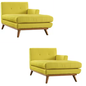 Sofá de hotel de diseño moderno hecho a mano con precio al por mayor directo con chaise lounge de tela de Indonesia para uso en dormitorio, superventas - Product Image 4