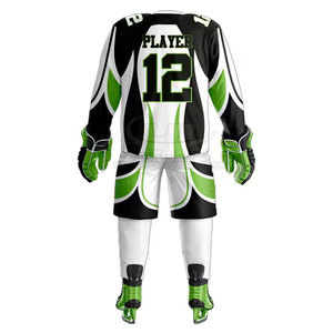 Tenue d'entraînement de hockey sur glace en polyester respirant de qualité supérieure, fabriquée au Pakistan, personnalisable pour hommes, prix de gros - Product Image 2