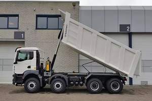 Nouveau camion lourd MAN TGS 41.400 BB 8x4 Euro 5, benne basculante, moteur diesel, caméra arrière, direction à gauche 360°, capacité 31-40T, automatique 30t - Product Image 5