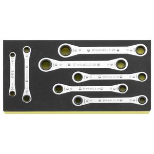 ชุดประแจวงแหวนแบบมีฟันเฟือง Stahlwille TCS Inlay 7 ชิ้น - Product Image 1