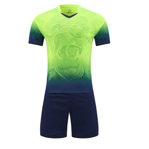 Conjunto de Uniforme de Fútbol Personalizable para Adultos, 100% Poliéster, Transpirable, Ropa Deportiva, Camiseta de Fútbol con Protección UPF 50, Diseño Tailandés - Product Image 3