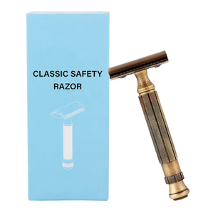 Rasoir de sécurité de meilleure qualité pour hommes Lames à double tranchant Rasoirs de sécurité de toilettage pour hommes de haute qualité par ANAAIF - Product Image 1