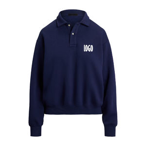 Pull décontracté en coton mélangé pour femmes de qualité supérieure à manches longues avec décoration de broderie sur le devant Personnalisable été printemps automne - Product Image 4