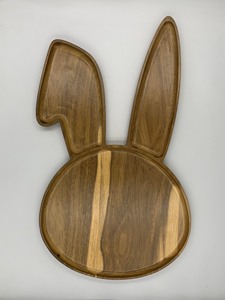 OEM ODM Huhipro Bandeja de Servicio de Madera de Acacia de Alta Calidad, 28.5x16.7x2 cm, Segura para Alimentos, Ecológica, para Restaurantes Comerciales, Envío Rápido - Product Image 4