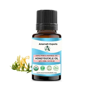 Top quality Honeysuckle essential oil Supply with MSDS Safety certificate plant Extracted essential oil