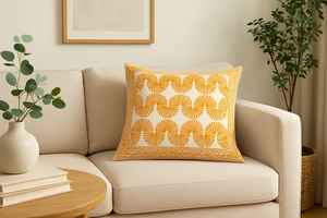 FUNDAS DE COJÍN ESTAMPADO BLOQUE MANO ALGODÓN - Product Image 2