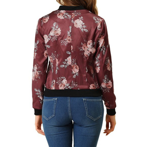 Chaqueta Bomber cómoda y transpirable para mujer, ropa informal, chaqueta Bomber de secado rápido para mujer más vendida - Product Image 3