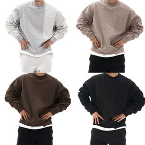 Sweat-shirt personnalisé OEM en polyester/coton/nylon, poids lourd, écologique, avec votre propre logo sur le devant - Product Image 4